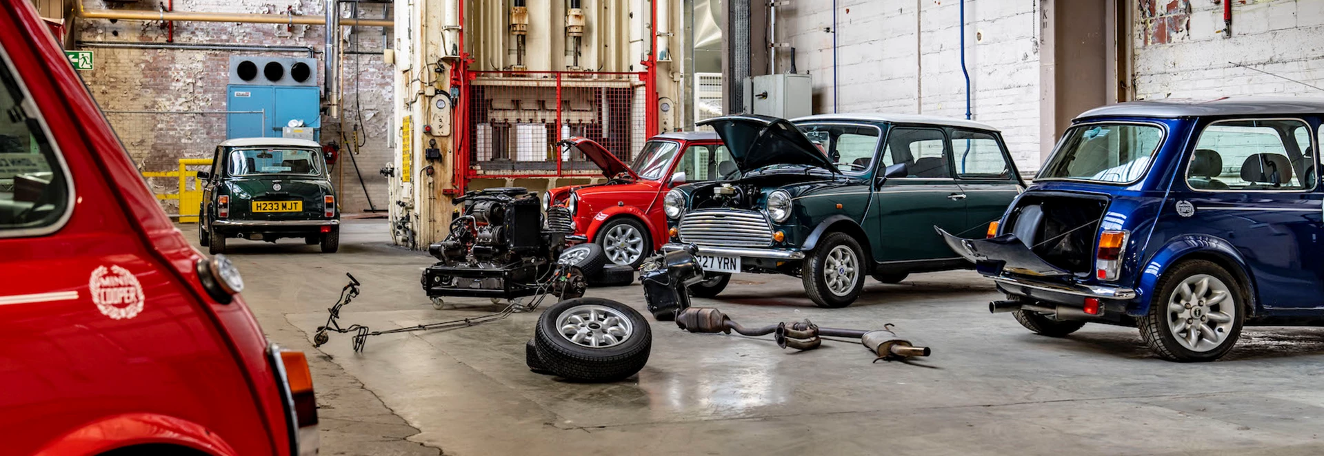 You can now have your classic Mini kitted out with an electric powertrain 